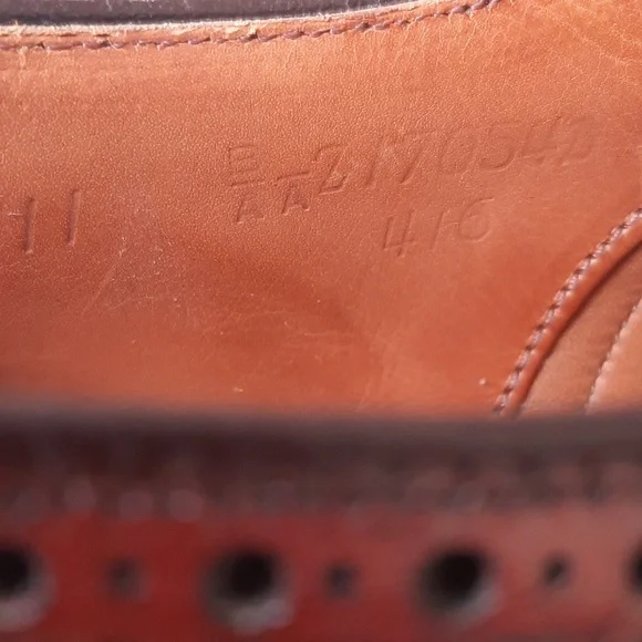 Cordwainer Wright Wingtips - Picture 7 of 7